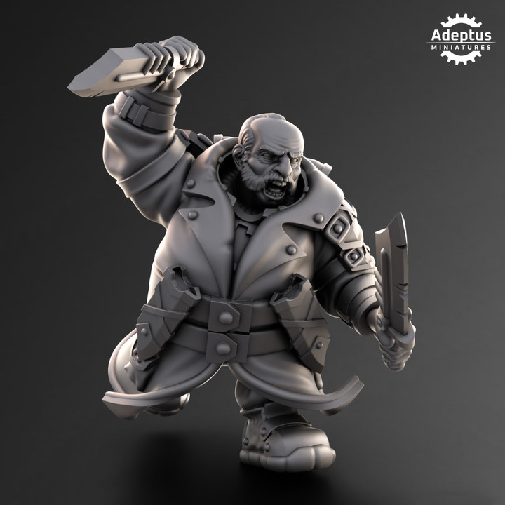 Adeptus Miniatures - Space Dwarves Kill Team