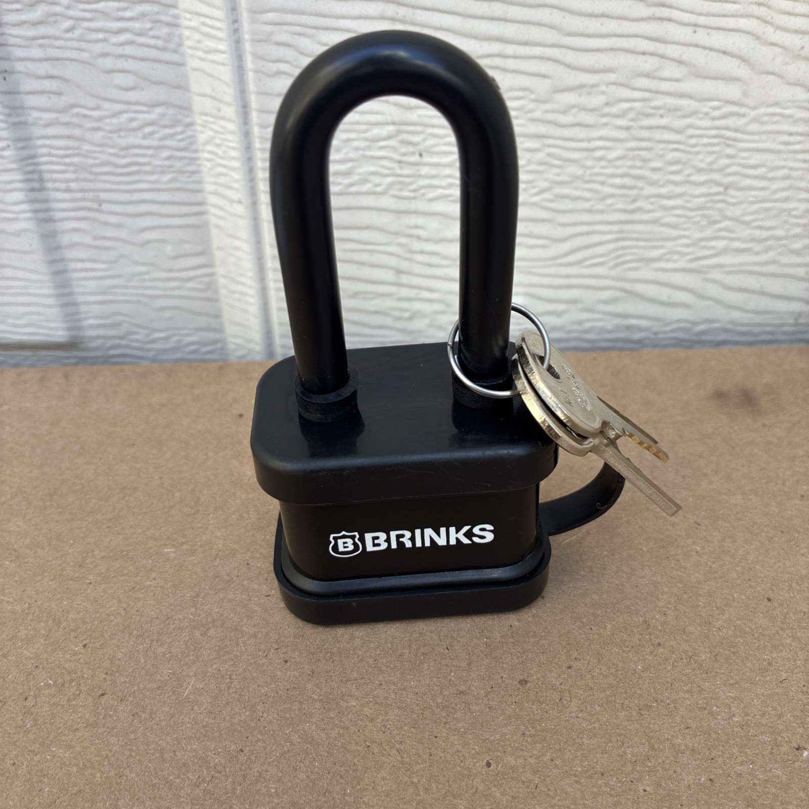 Brinks Weather-Resistant Laminated Steel 40mm Keyed Padlock with 2in Shackle