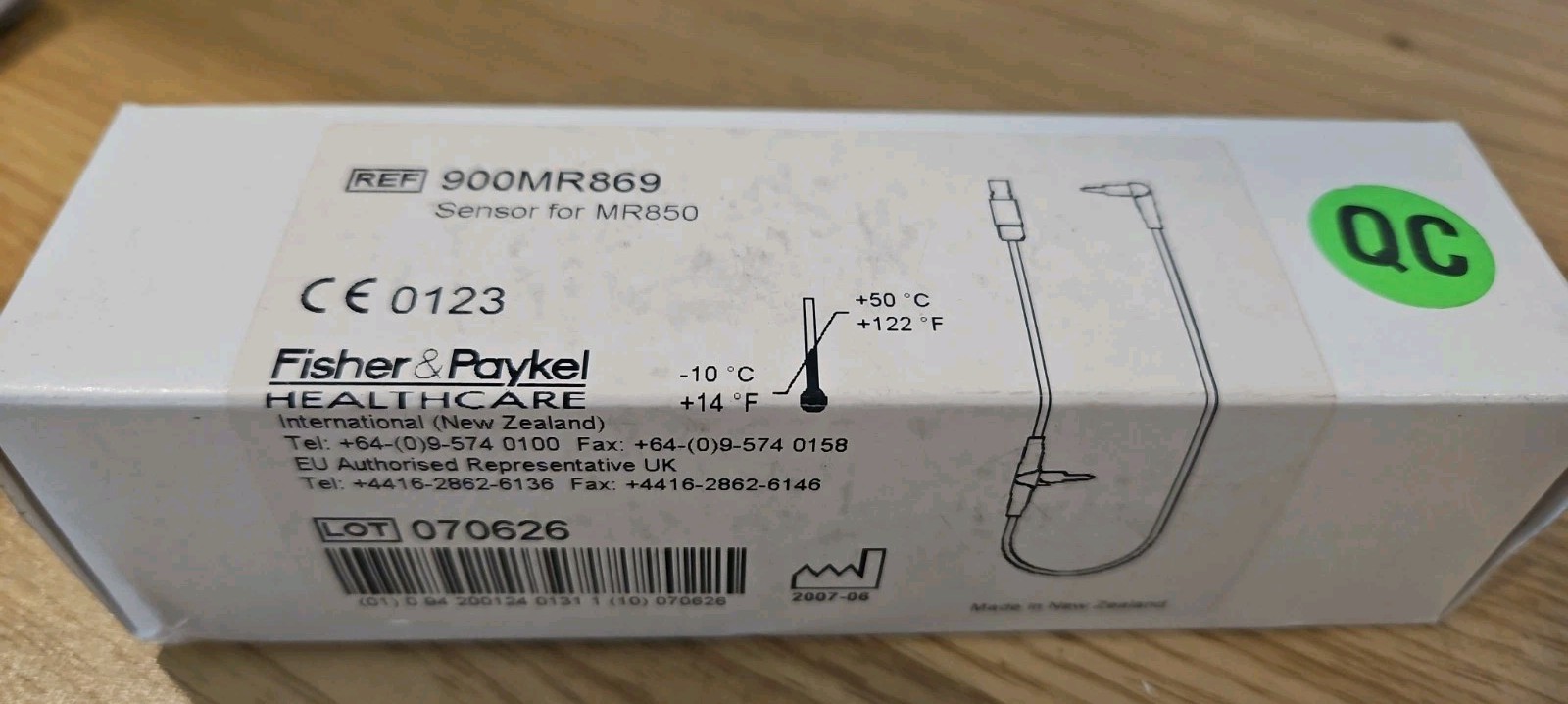 Genuine OEM Fisher & Paykel 900MR869 Temperature Probe Sensor Brand New in Box