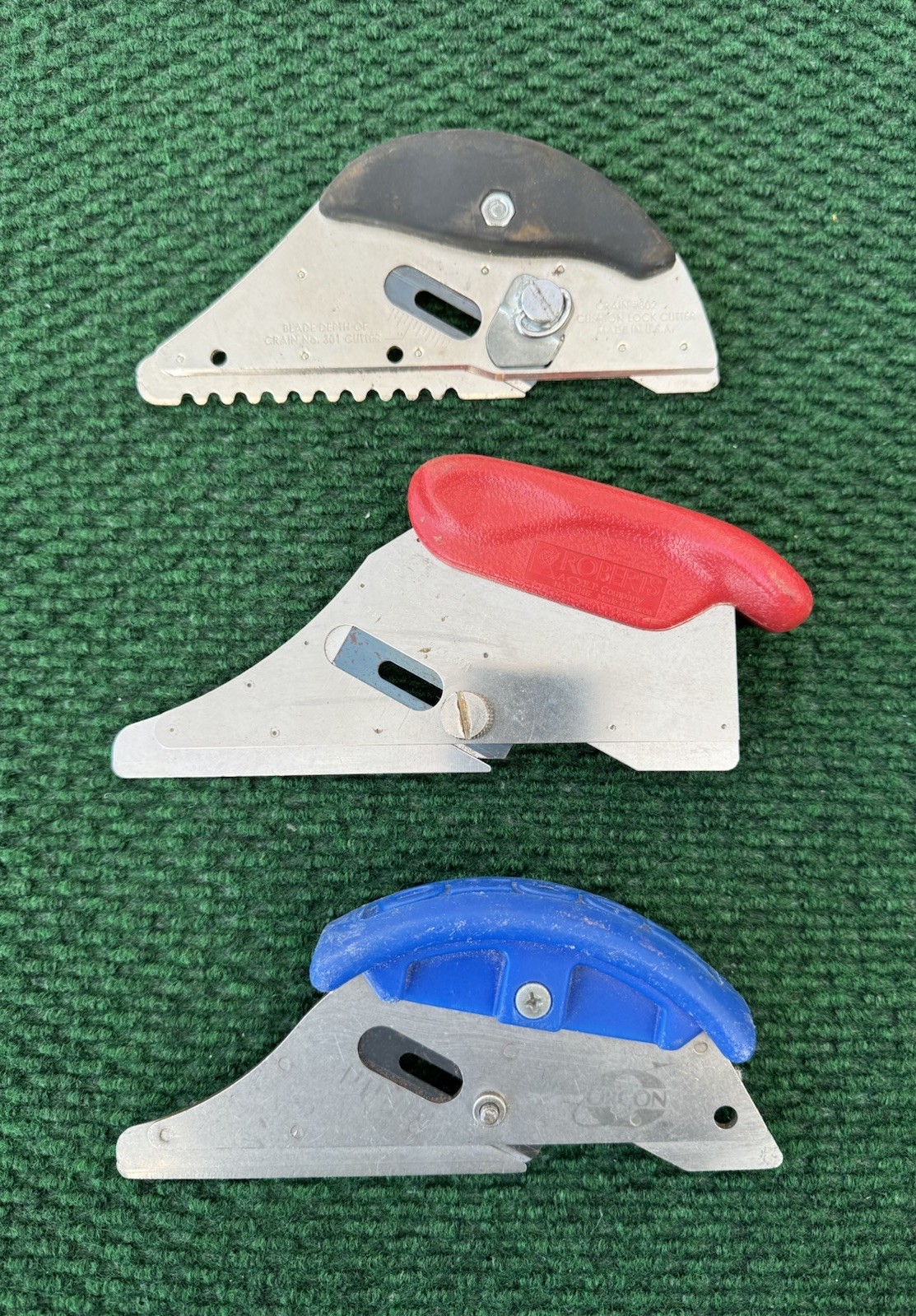 Orcon Roberts Crain Cushion Back Lock Cutter Lot Of 3