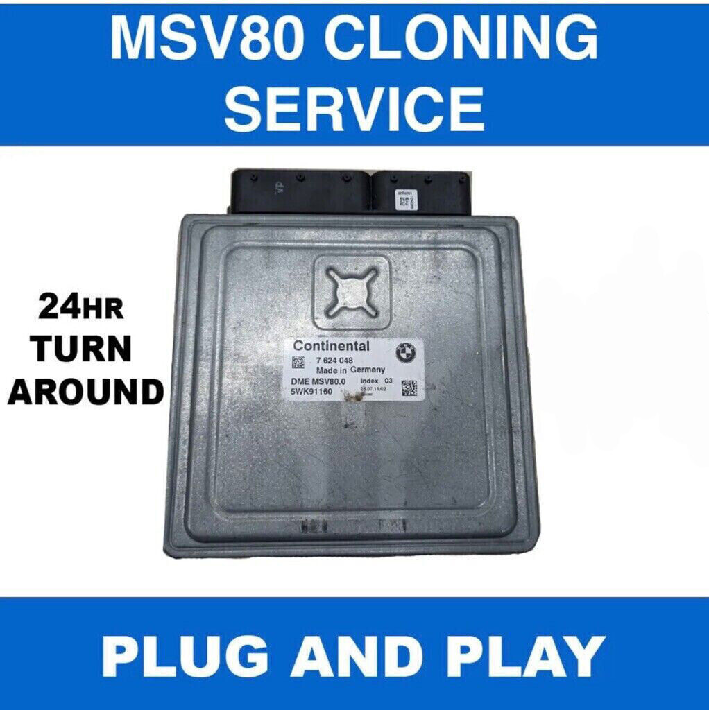 🔥 DME CLONING SERVICE BMW MSV80 MSV80.1 ECU REPLACEMENT N51 N52 528i 328i