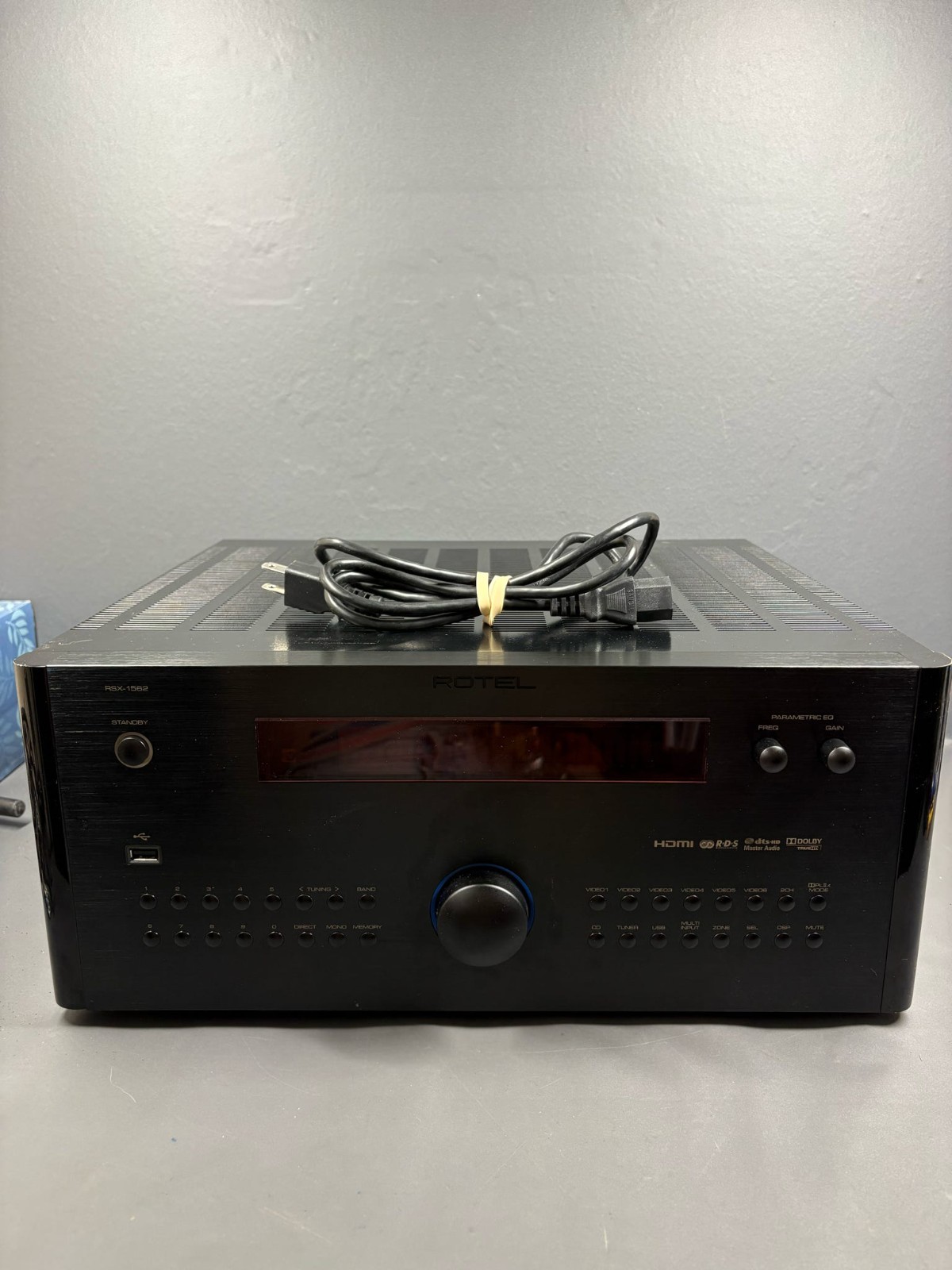 Rotel RSX-1562 7.1 Channel Surround Sound Receiver HDMI DTS-HD Dolby TrueHD