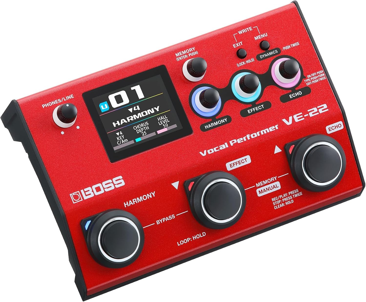 BOSS VE22 Vocal Effects Processor Ex-Display Minor Blemishes Boxed Japan