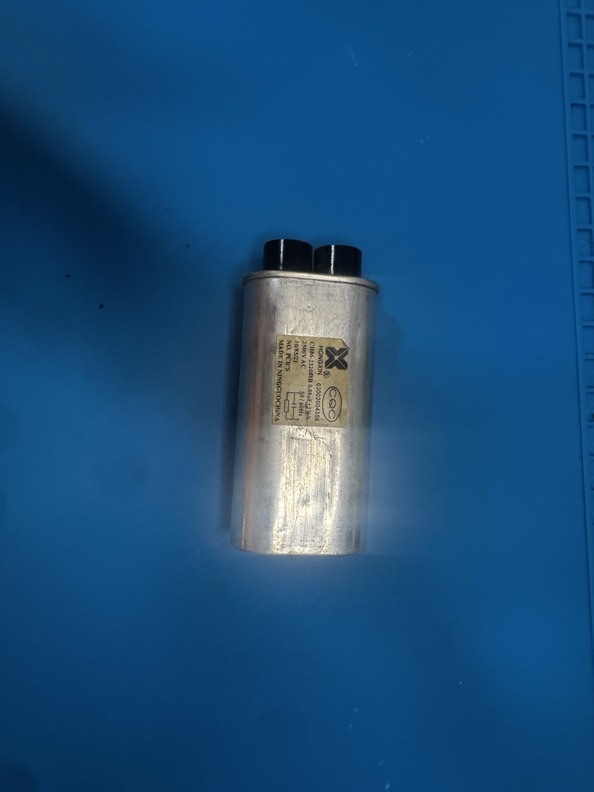 Merrychef 0.88Uf Capacitor 2500V Ningguo 30Z1330 - Genuine OEM Replacement Part