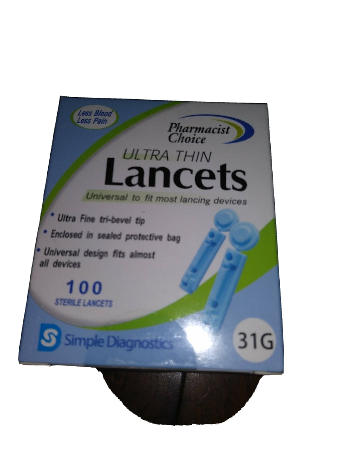 Pharmacist Choice Ultra Thin Lancets 31G