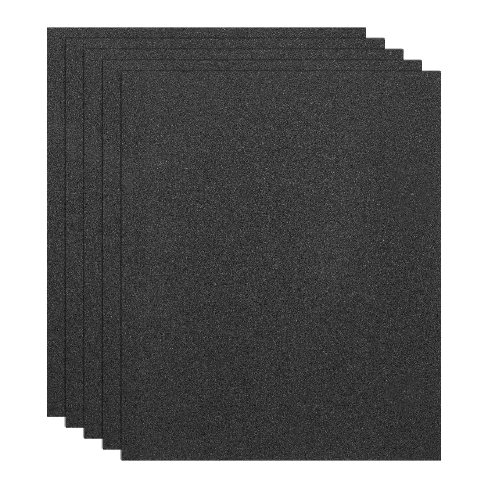 5 Pack 9" x 11" Sandpaper, 320 Grit Sand Paper for Wood Furniture Floor