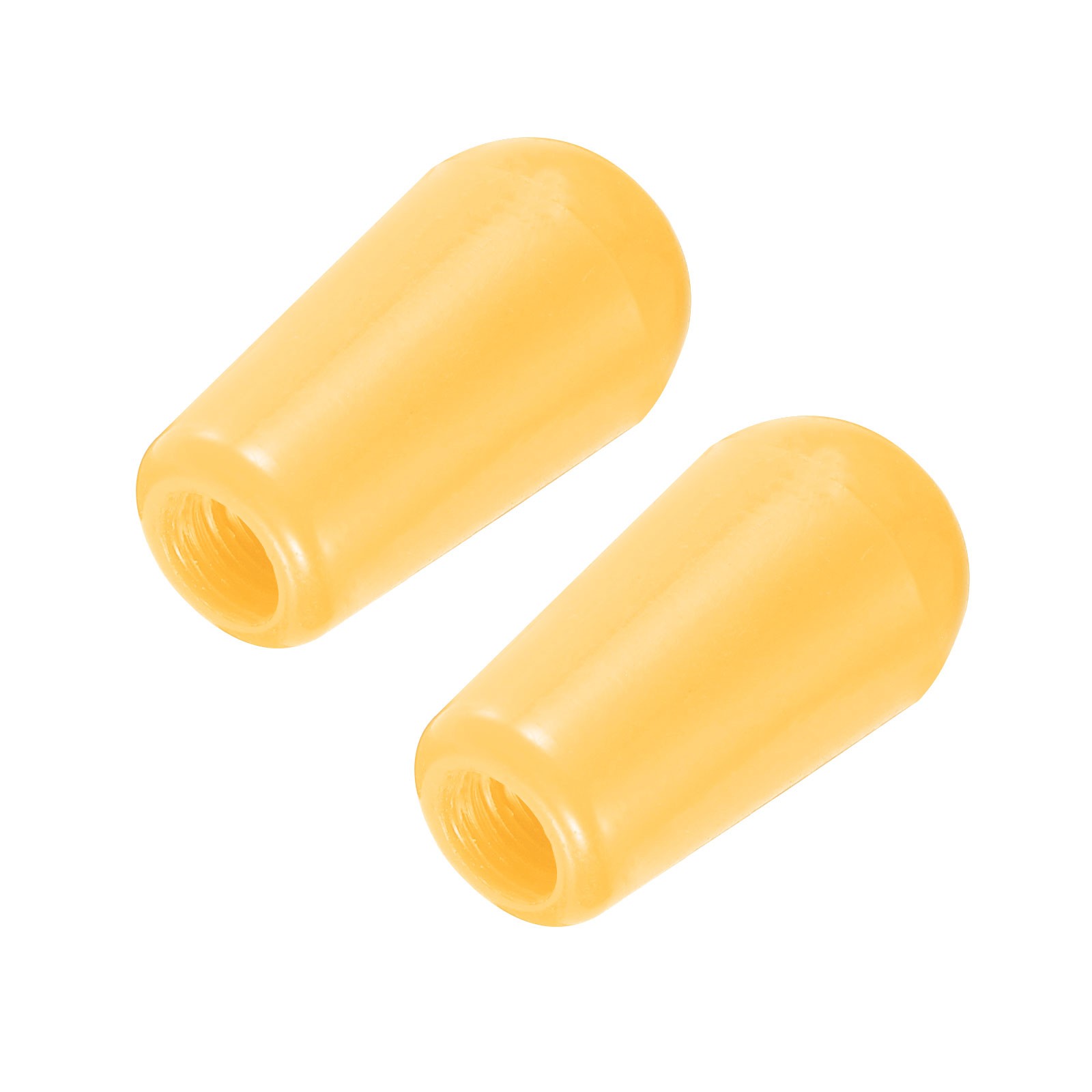 2Pcs Guitar 3 Way Pickup Switch Tip M3.5 for LP Electric Guitar, Yellow