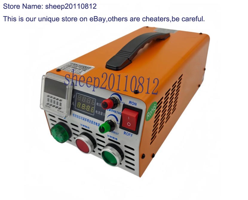 100-120VAC to 1000W 240VDC 4.5A Adjustable DC Power Supply Charger with Timer