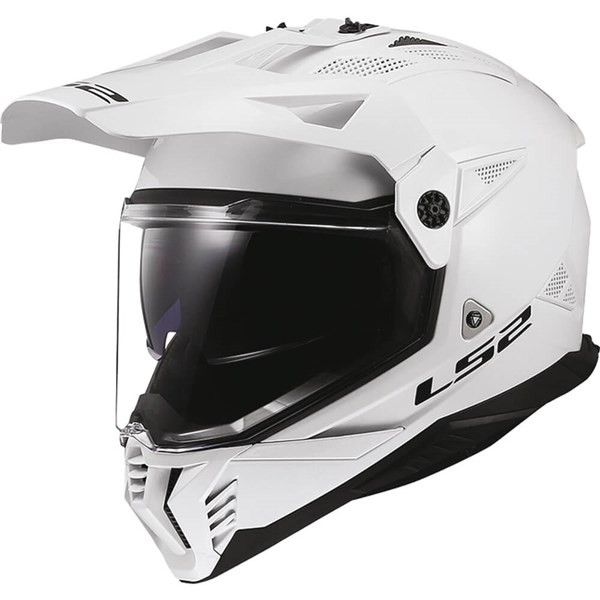 LS2 Blaze II Dual Sport Motorcycle Helmet | White | DOT ; ECE 22-06