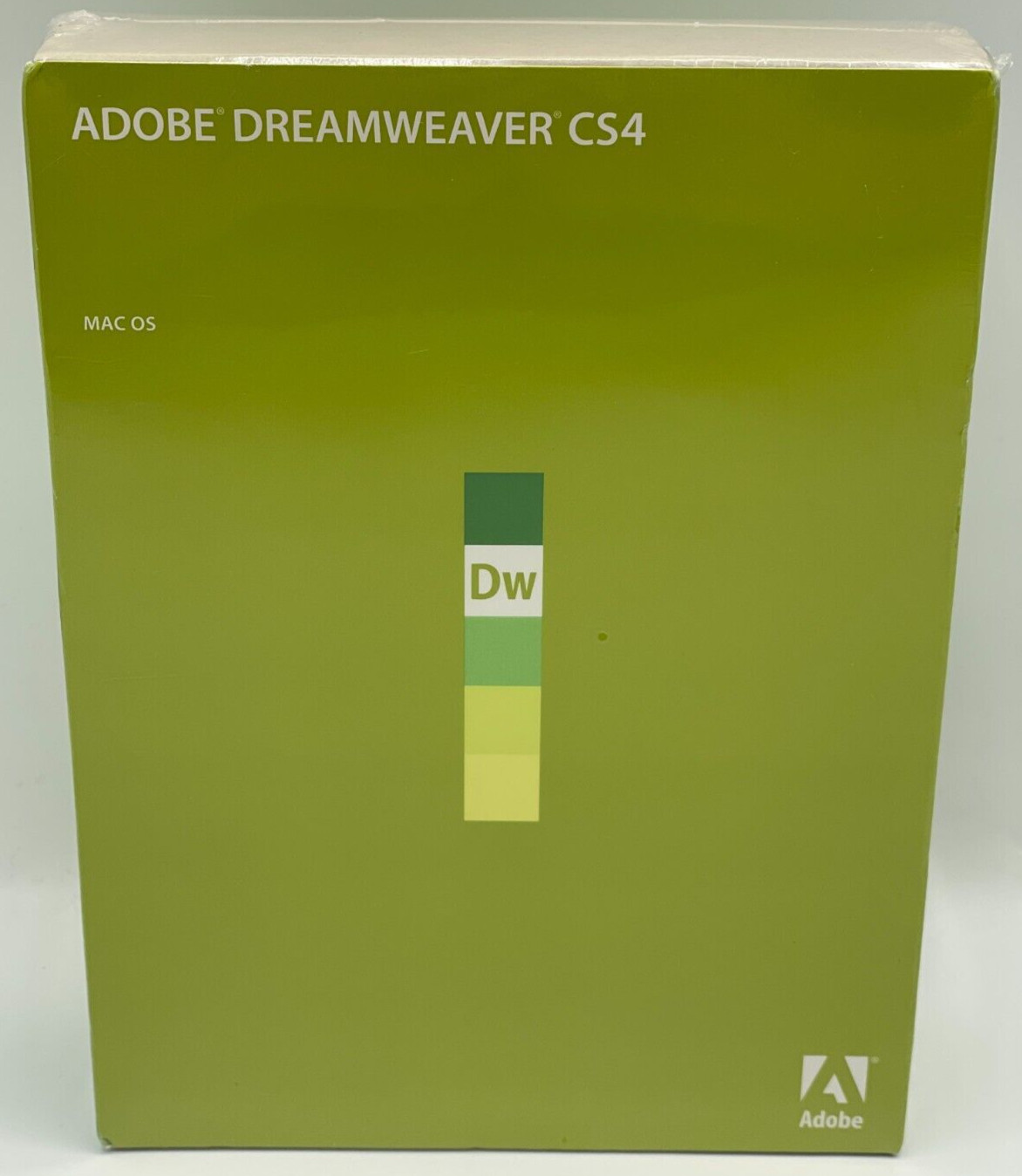 ADOBE DREAMWEAVER CS4 for MAC OS w/Video Training DVD Full Retail Factory Sealed
