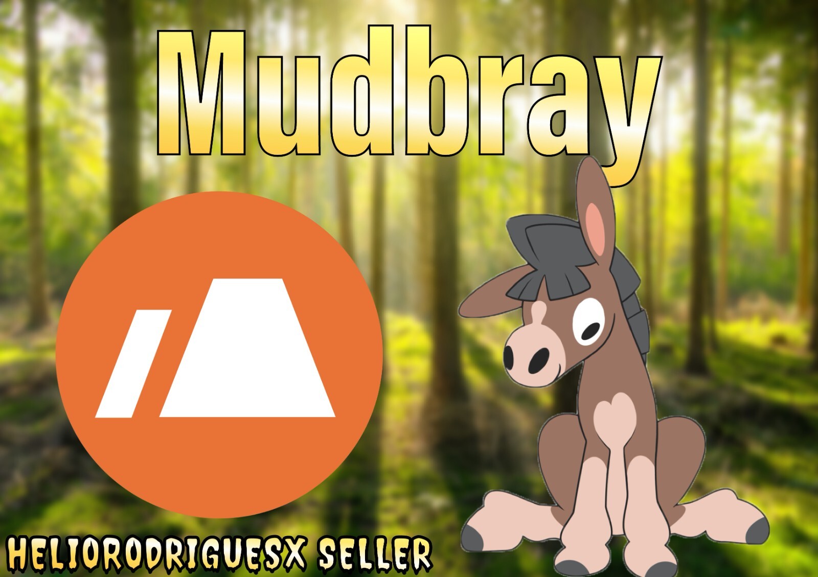 Mudbray Non-Shiny Pokemon Trade Go