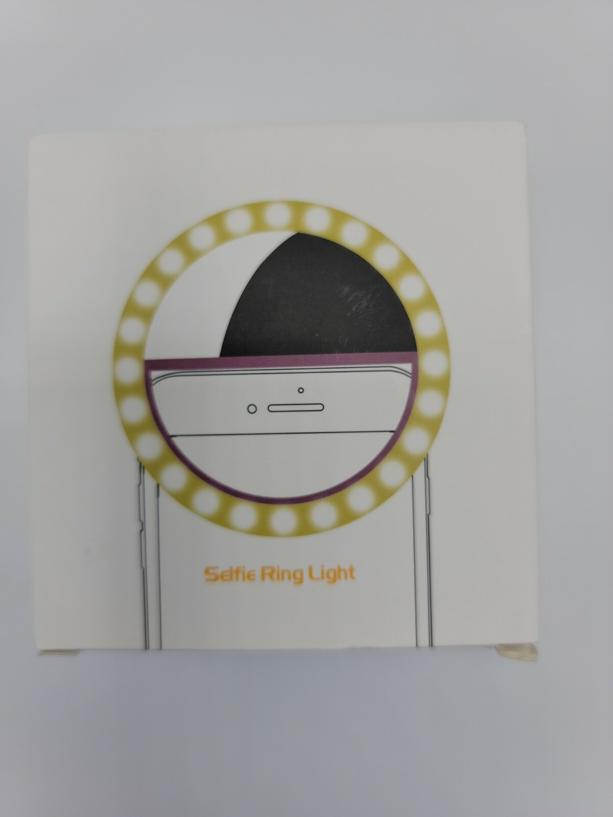 ABLY Clip-on Selfie Ring Light. USB Rechargeable. New