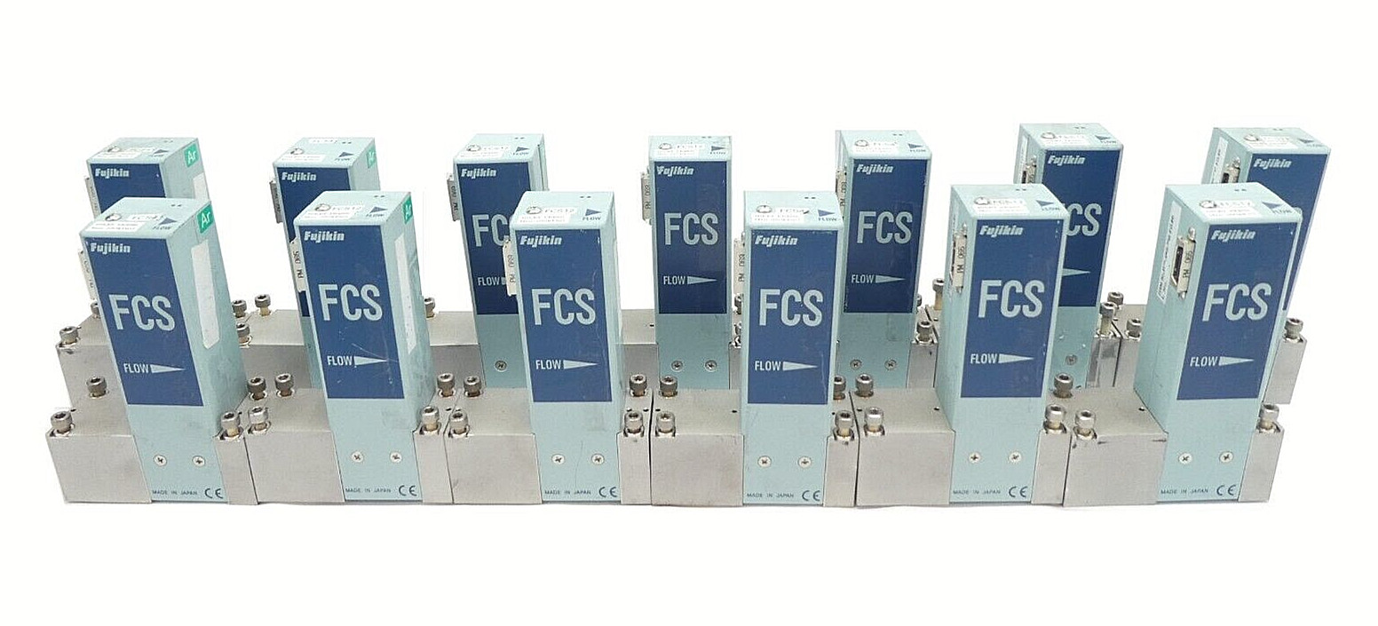 Fujikin FCS-4WS-798-F2L#B Mass Flow Controller MFC Reseller Lot of 13 Working