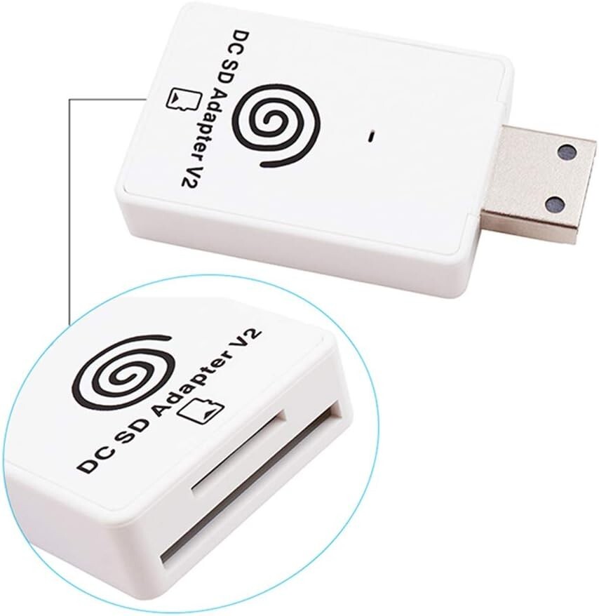 DC-SD Reader w/Dreamshell CD | Sega Dreamcast