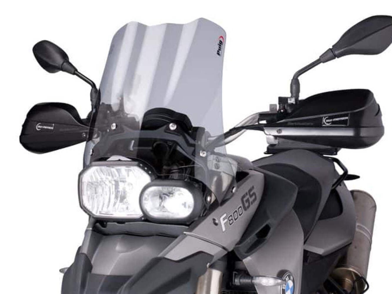 Puig Touring Screen Windshield Windscreen Dark Smoke for BMW F650 GS (08-12)