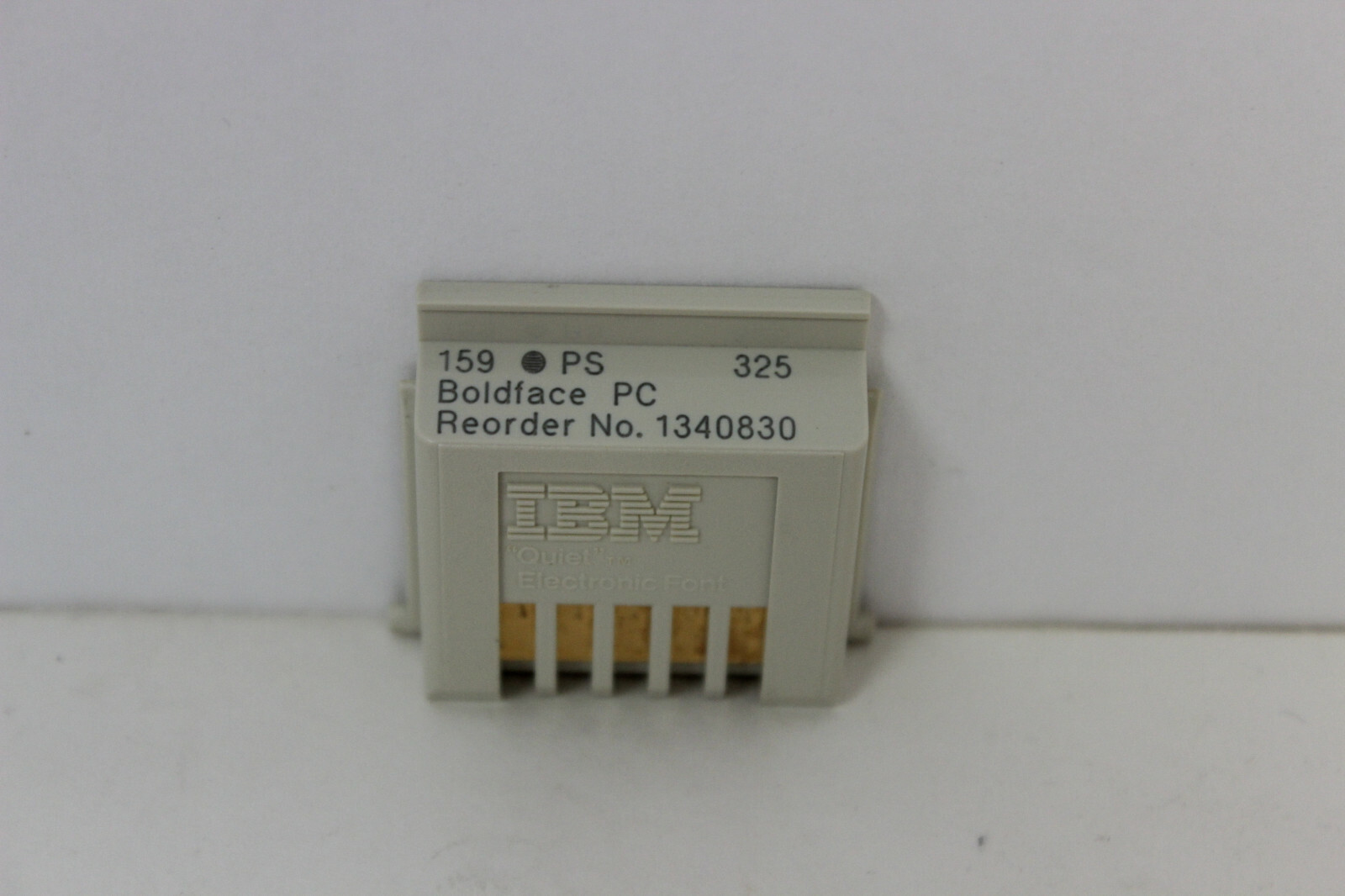 IBM 1340830 159 PS BOLDFACE PC FONT CARTRIDGE QUIETWRITER MODEL I & MODEL II