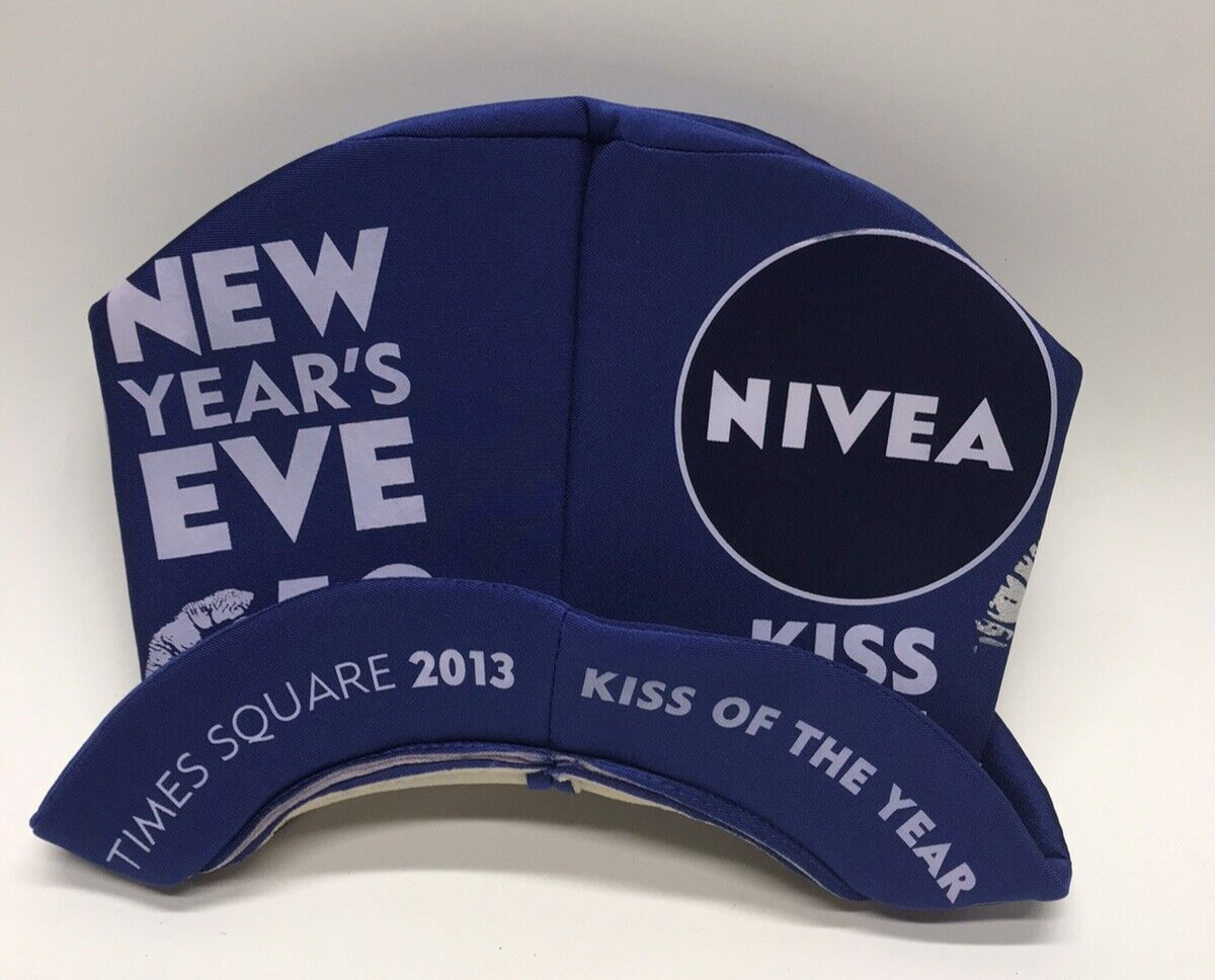 Nivea 2013 New York Times Square New Years Eve Kiss Hat Rare