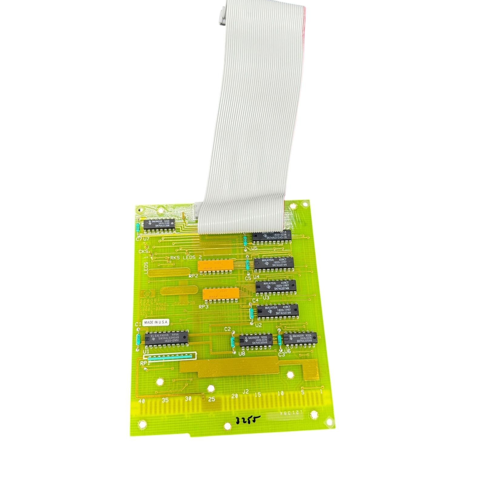 HP 3561A Dynamic Signal Analyzer Front Panel Logic PCB 03561-66581