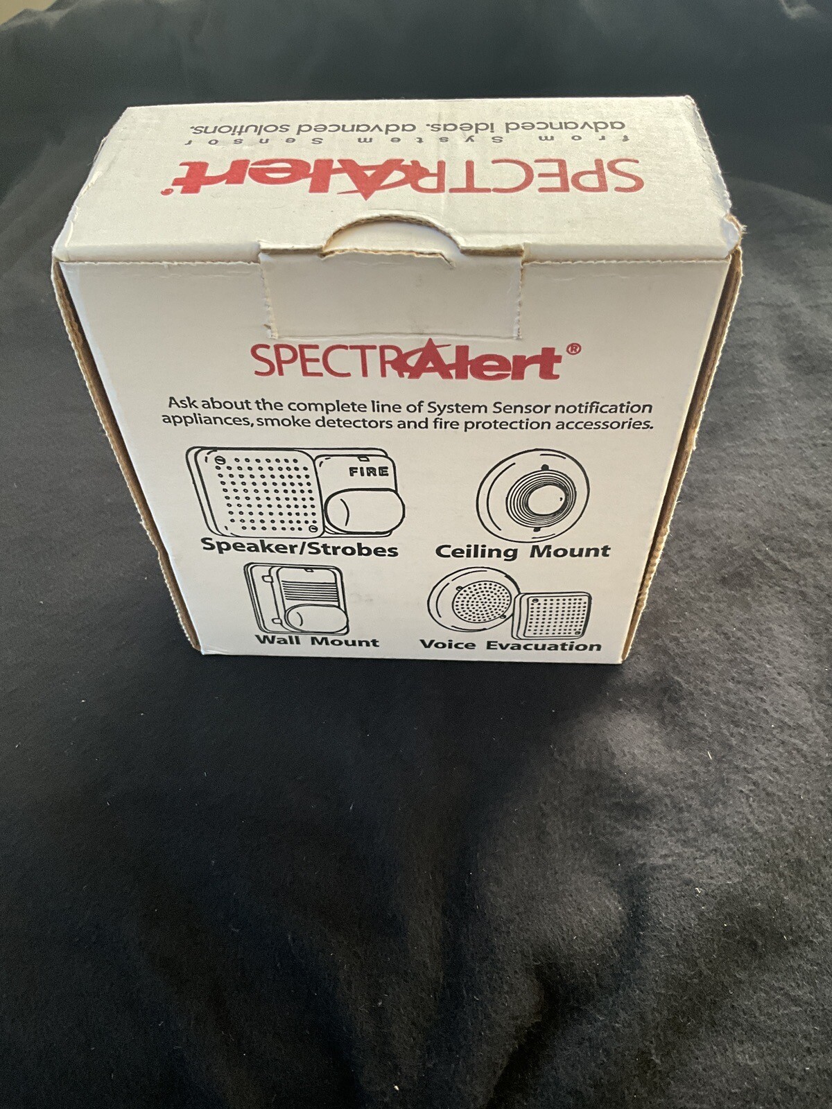 SpectrAlert Selectable Output (Strobe) - Model #S1224MC Multiple Candela NIB