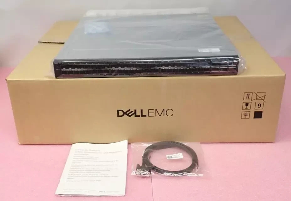 NEW Dell PowerSwitch S5148F-ON RA 48x 25Gb SFP28 6x 100Gb QSFP28 L3 Switch OPX