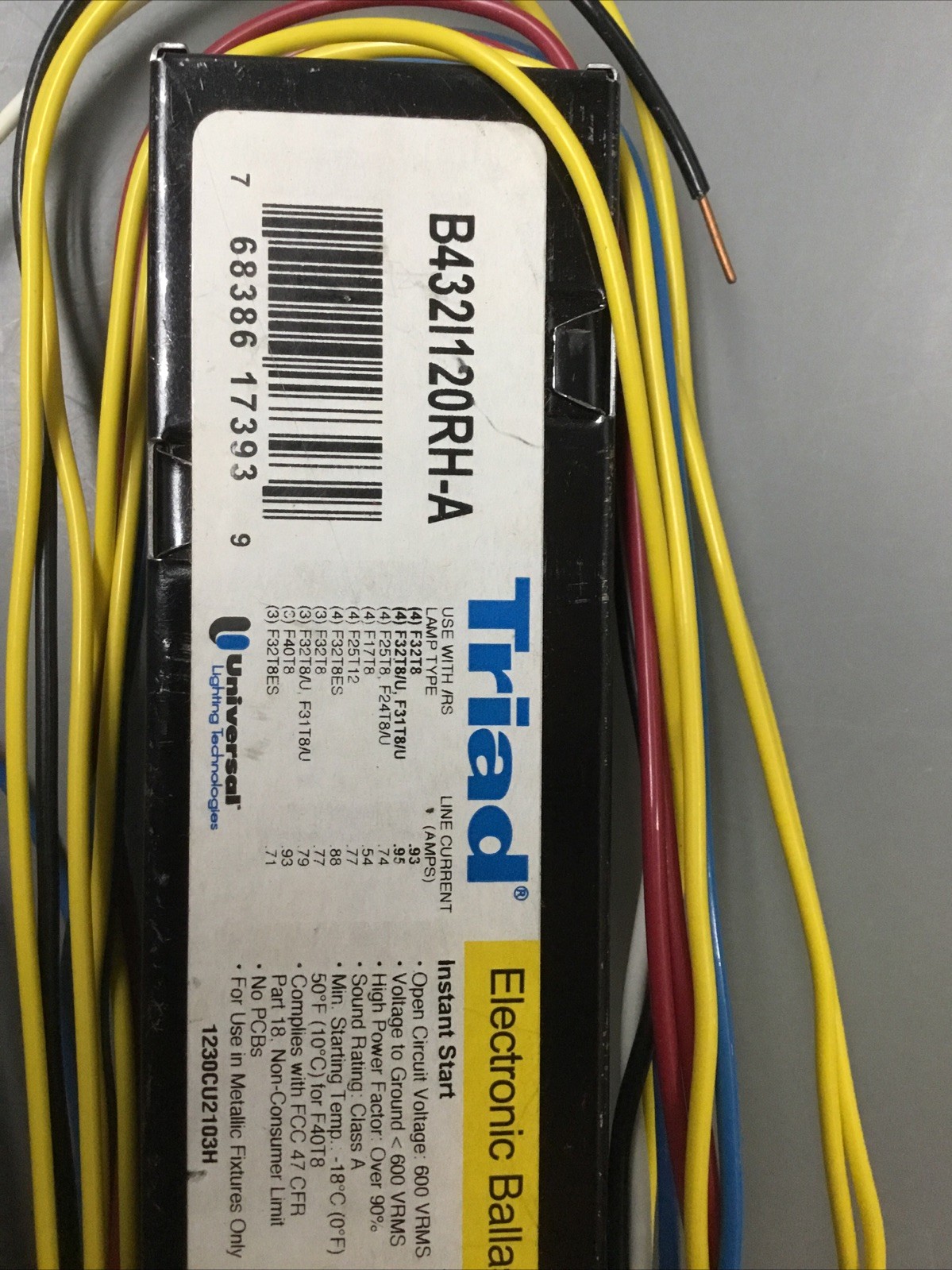 Atlast Metal 600003 Ballast