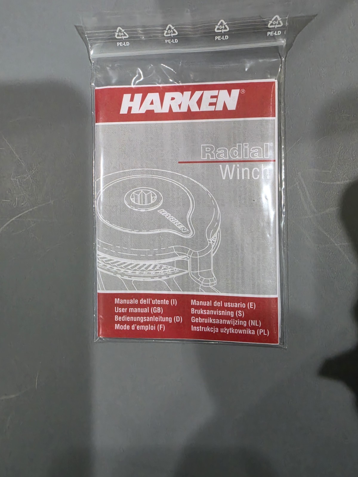 New HARKEN 6 Plain-Top Winch B6A Aluminum