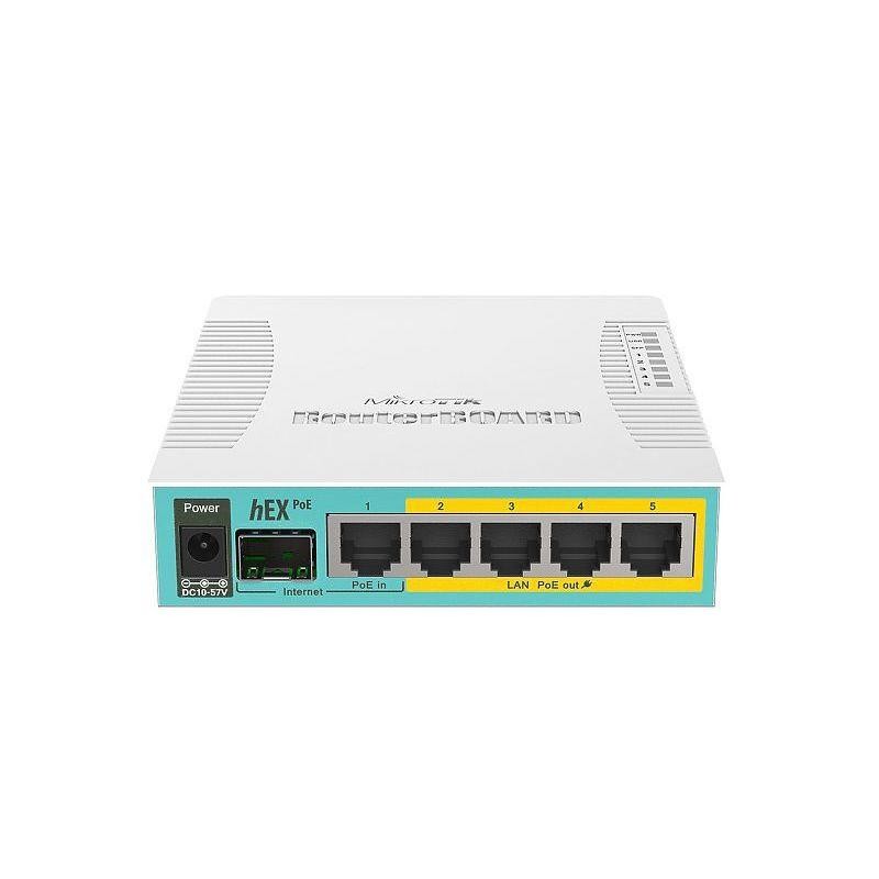 Mikrotik Hex Poe Wired Router White