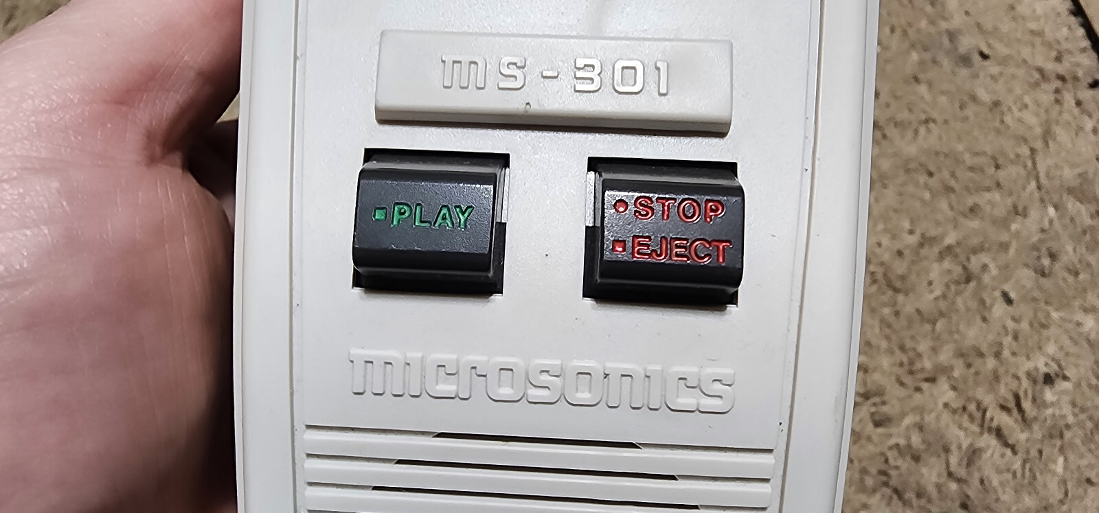 Microsonics MS-301 Microphonograph Vintage - Untested