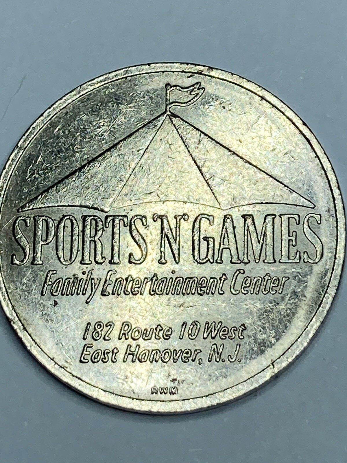Sports N Games Family Arcade East Hanover New Jersey Token #qm1