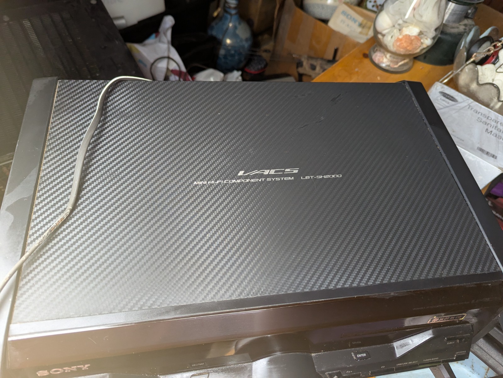 **FOR PARTS** ONLY SONY VACS HCD-SH2000