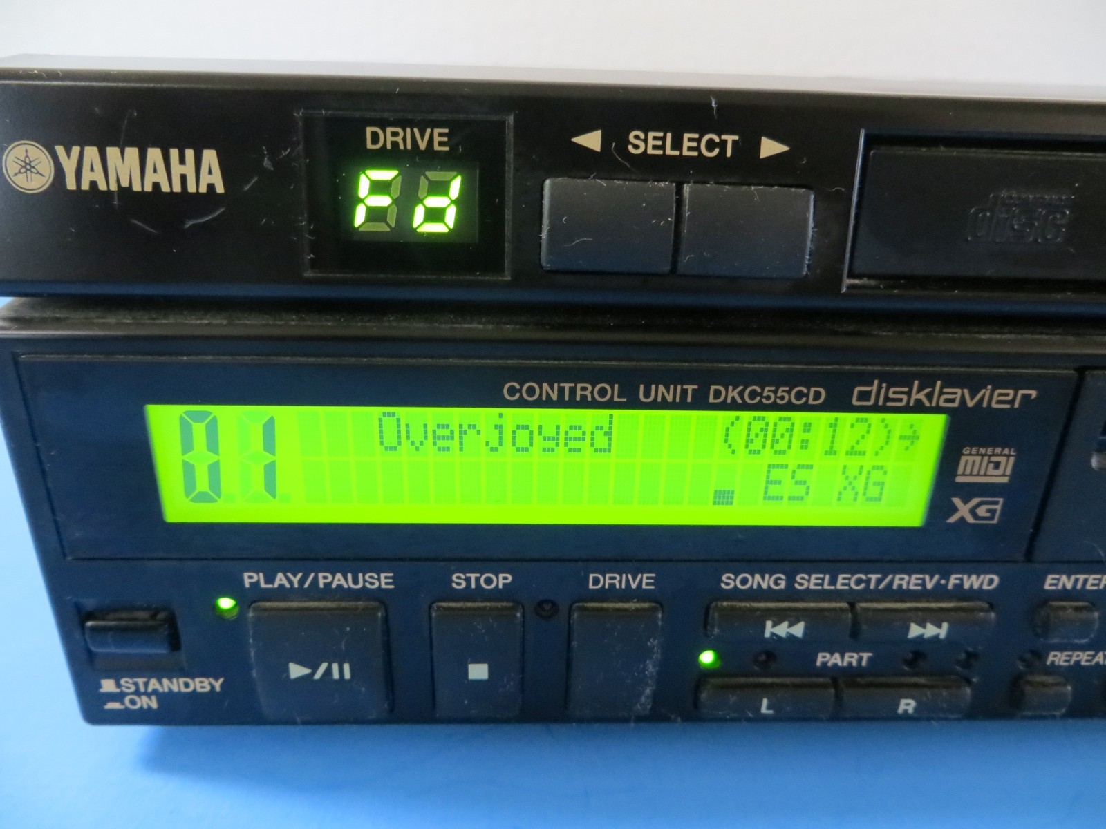 Yamaha Disklavier DKC55CD Control Module With Remote & Mounting Bracket Mark III