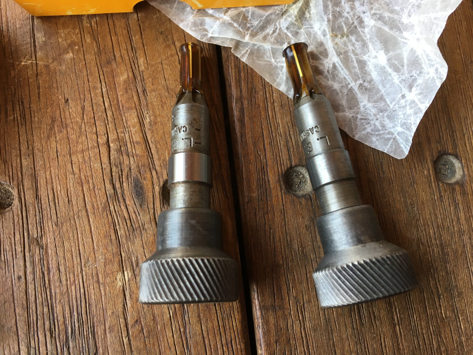 2 NEW WILSON INSIDE NECK REAMER 25 6MM