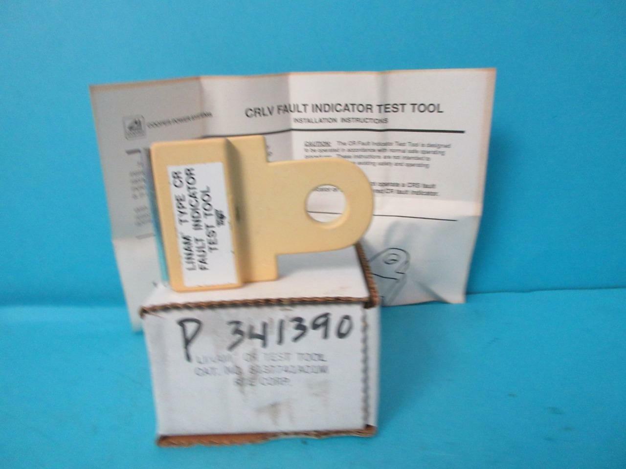 NEW RTE CORP LINAM FAULT INDICATOR TEST TOOL TYPE CR 8137741AO1M CRLV NIB NOS