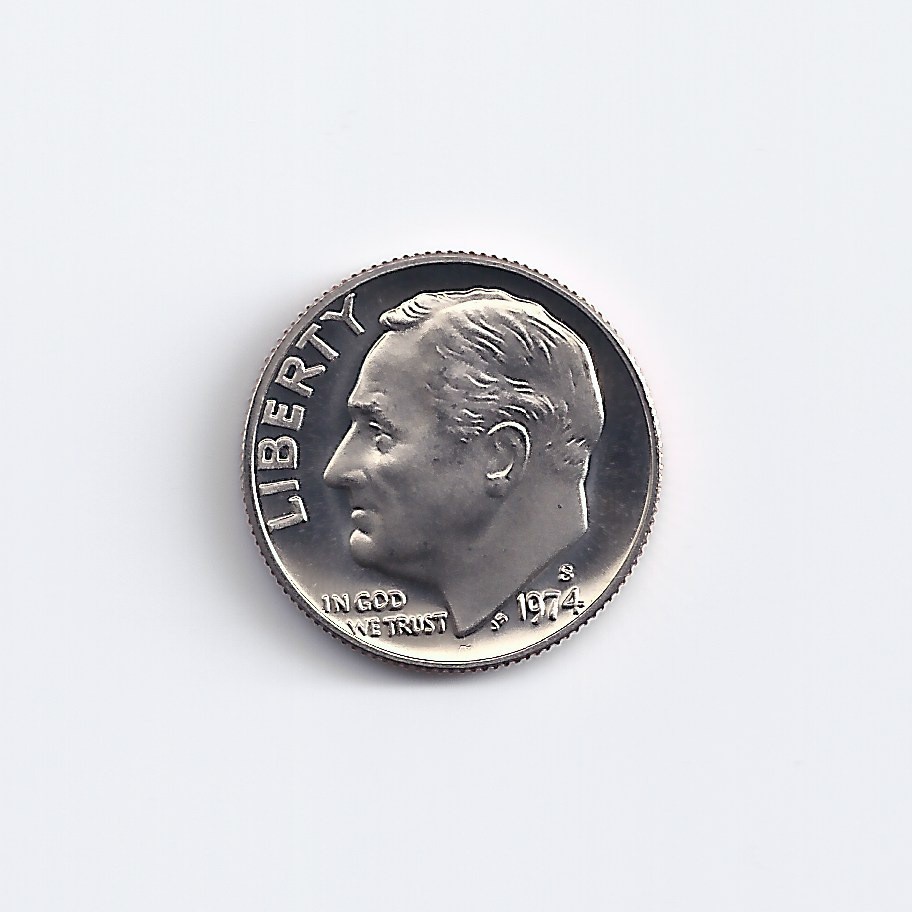 1974-S  PROOF DIME