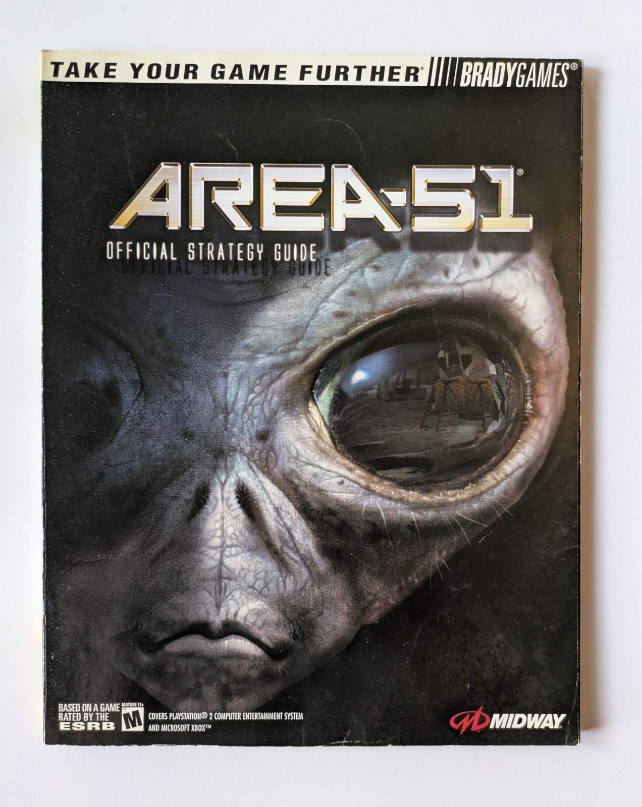 Area 51 Official Strategy Guide By BradyGames, Midway, 2005