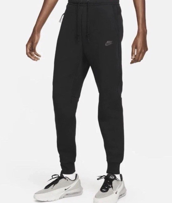 Nike Men’s Tech Fleece Joggers Pants Black FB8002-010 Size XL