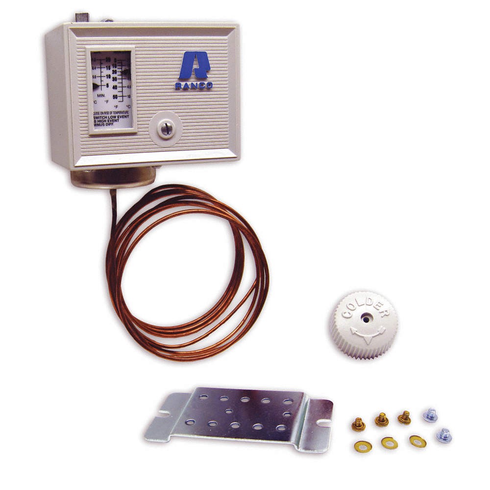 RANCO o16-111 Fridge/Freezer Control, SPDT, 0 to 55F 12Z402