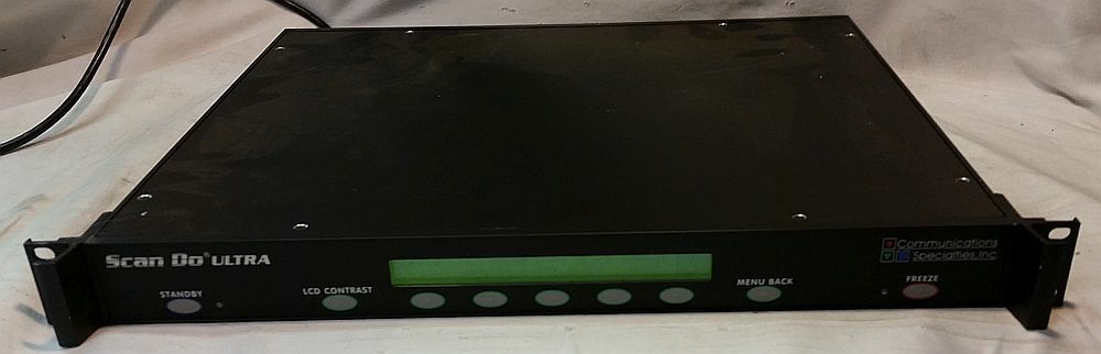 SCAN DO ULTRA D 1277 Broadcast Quality Scan Converter w/ SDI Output Used