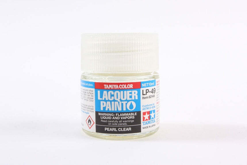 Tamiya 82149 LP-49 Pearl Clear Lacquer Paint 10ml TAM82149 - US
