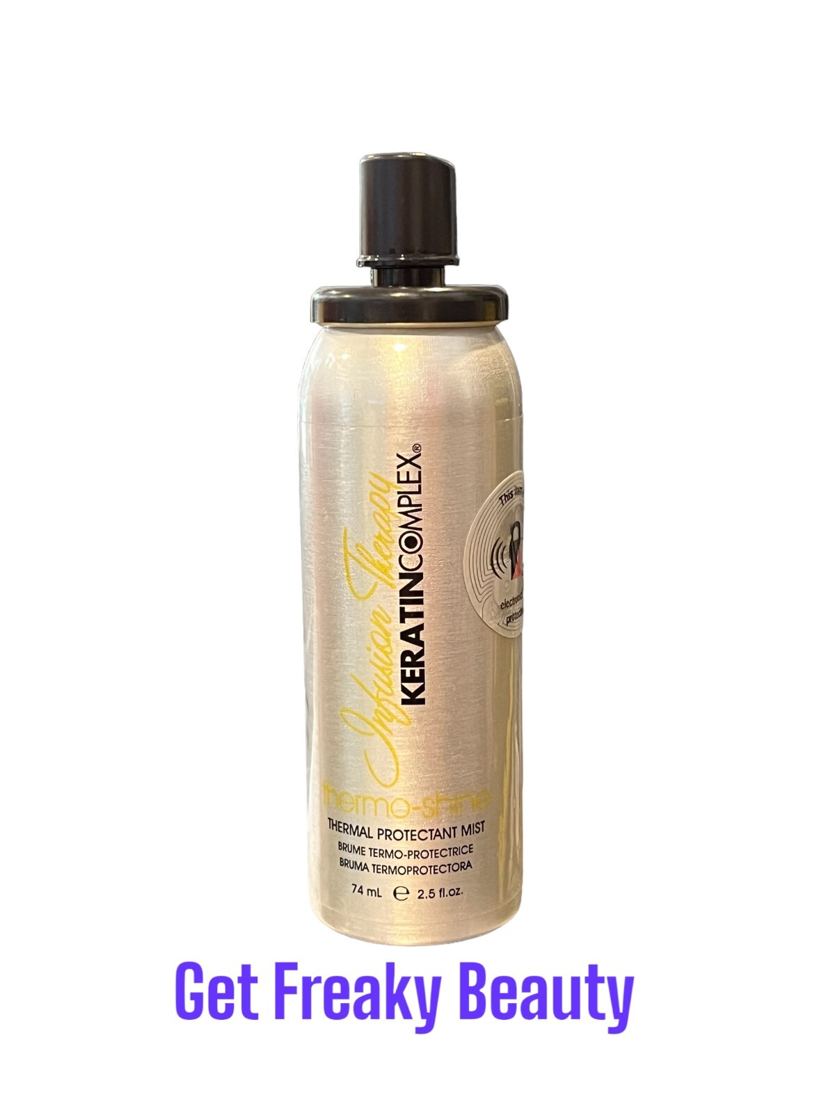 2.5 oz. Coppola Keratin Complex Thermo-Shine Protectant Spray / Mist. 74ml.