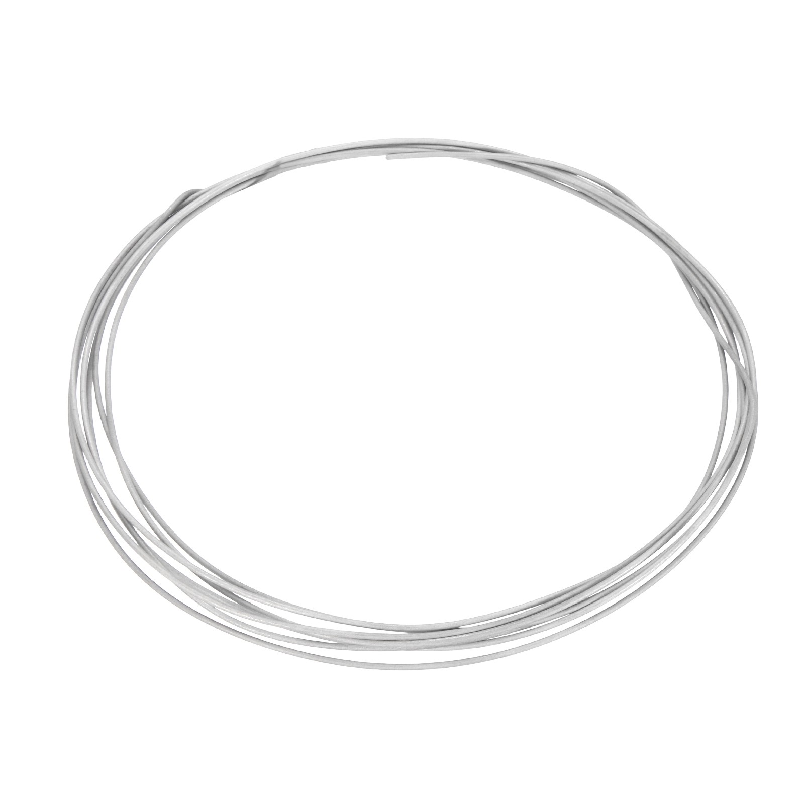 Titanium Wire, 10 Feet x 1.2mm 17 Gauge TA1 Titanium Soft Wire, Silver Tone