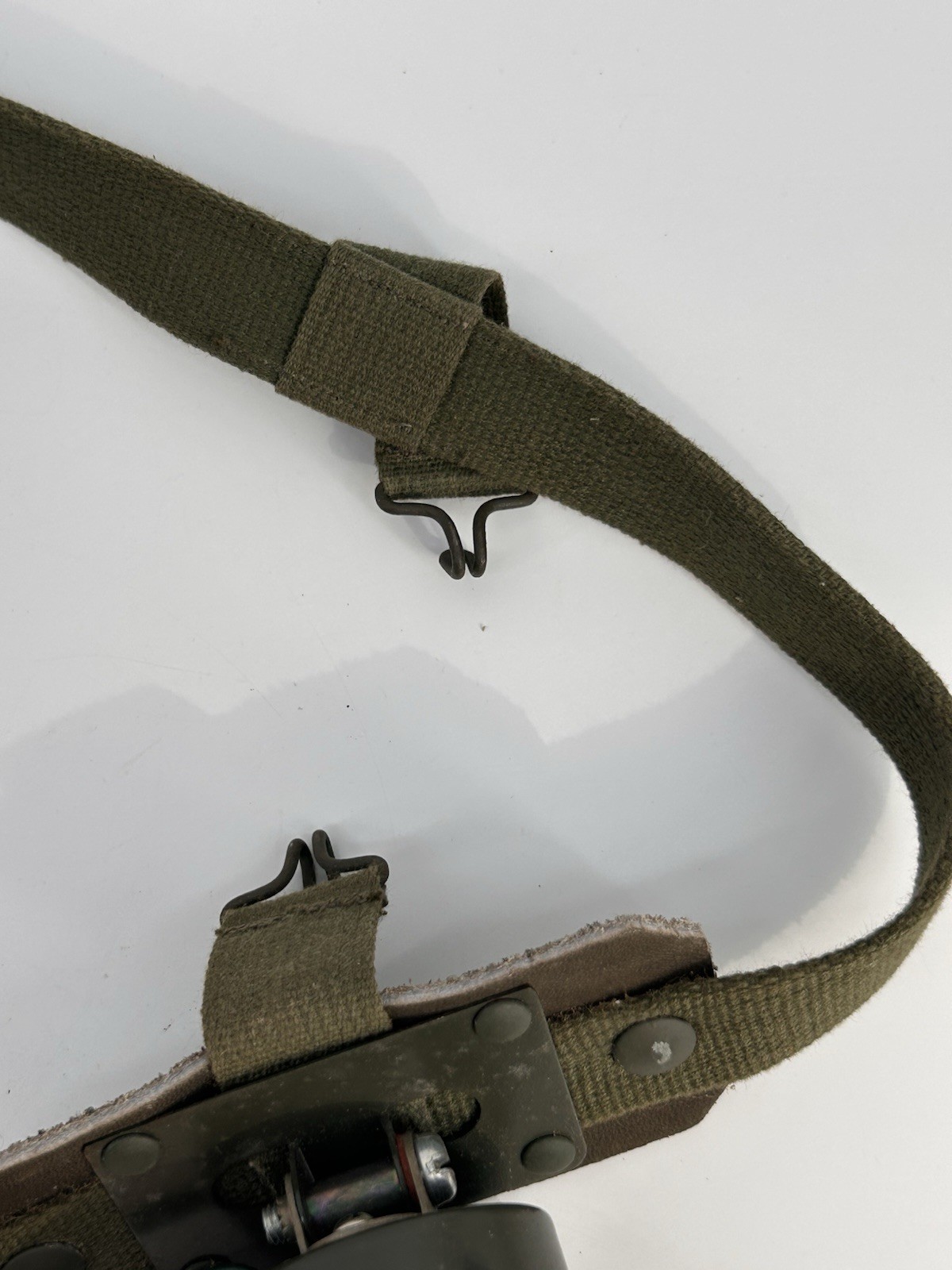 Vintage Military Headlamp Torch Light Battery Powered