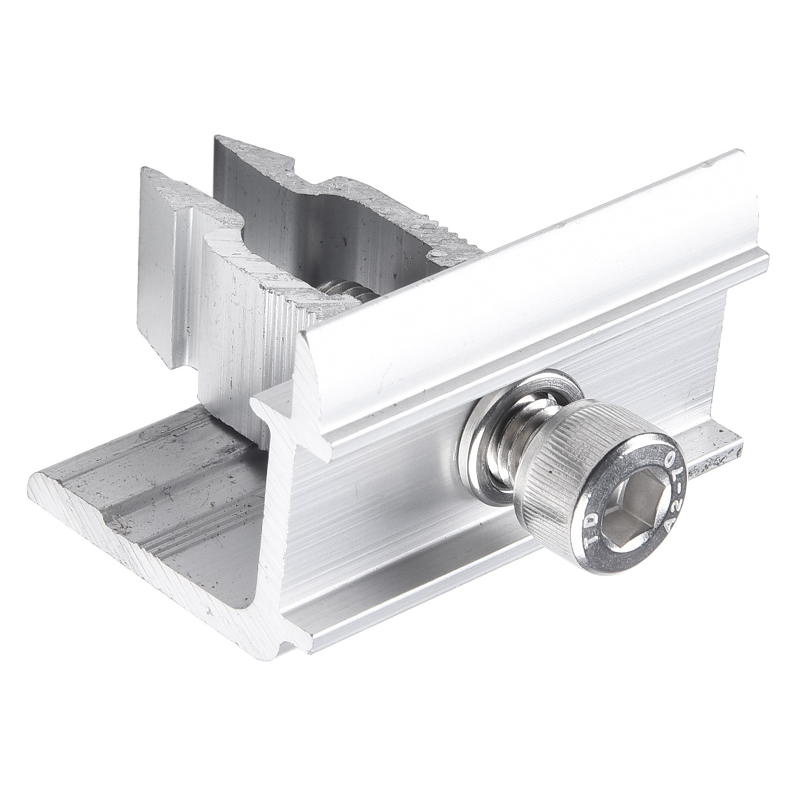 Lightweight Solar Panel End Clamp for RVs Compatible with 30 to 50mm Frames