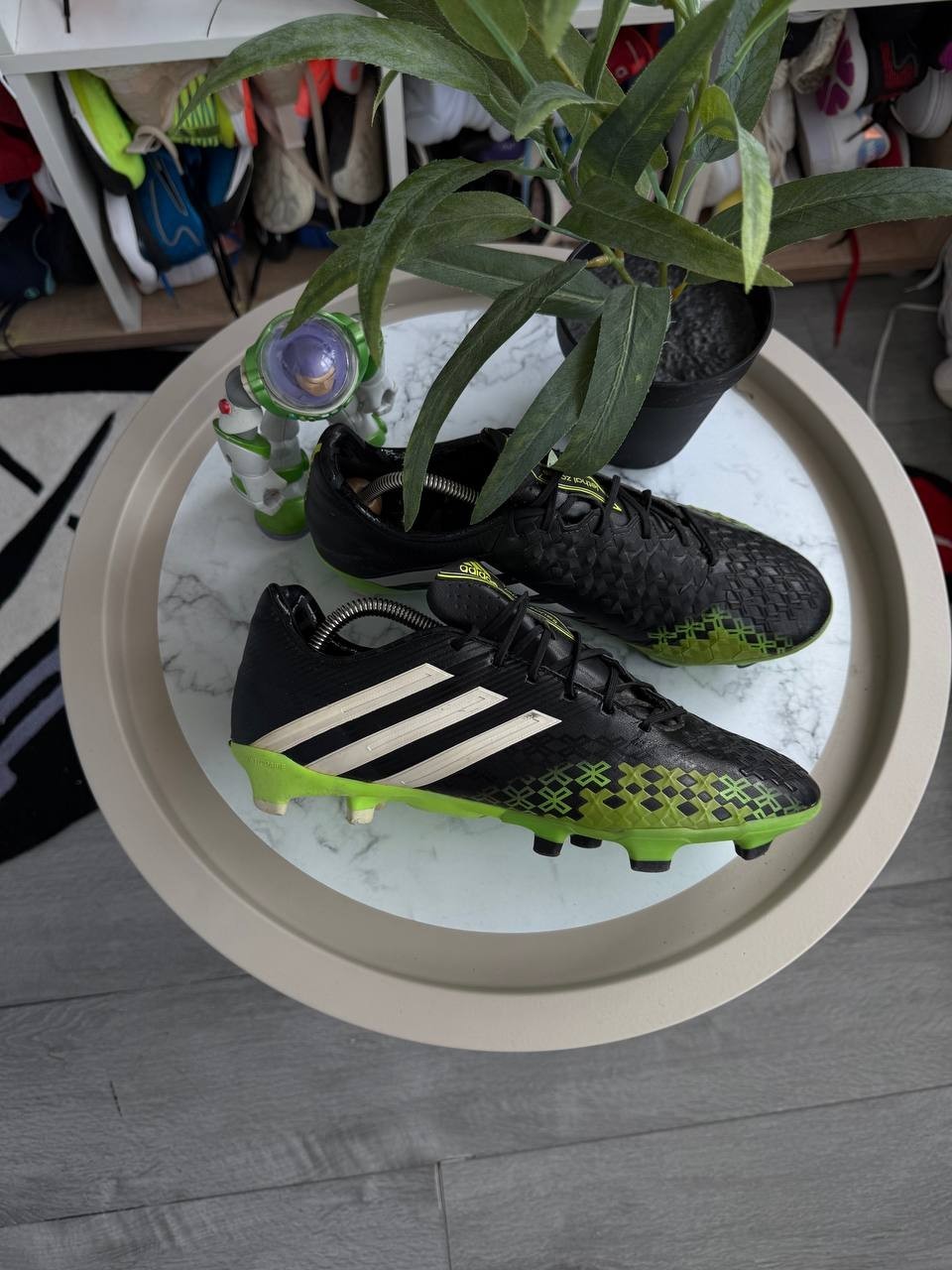 Adidas Predator Lethal Zones Green Black Football Cleats Soccer Boots size us 8