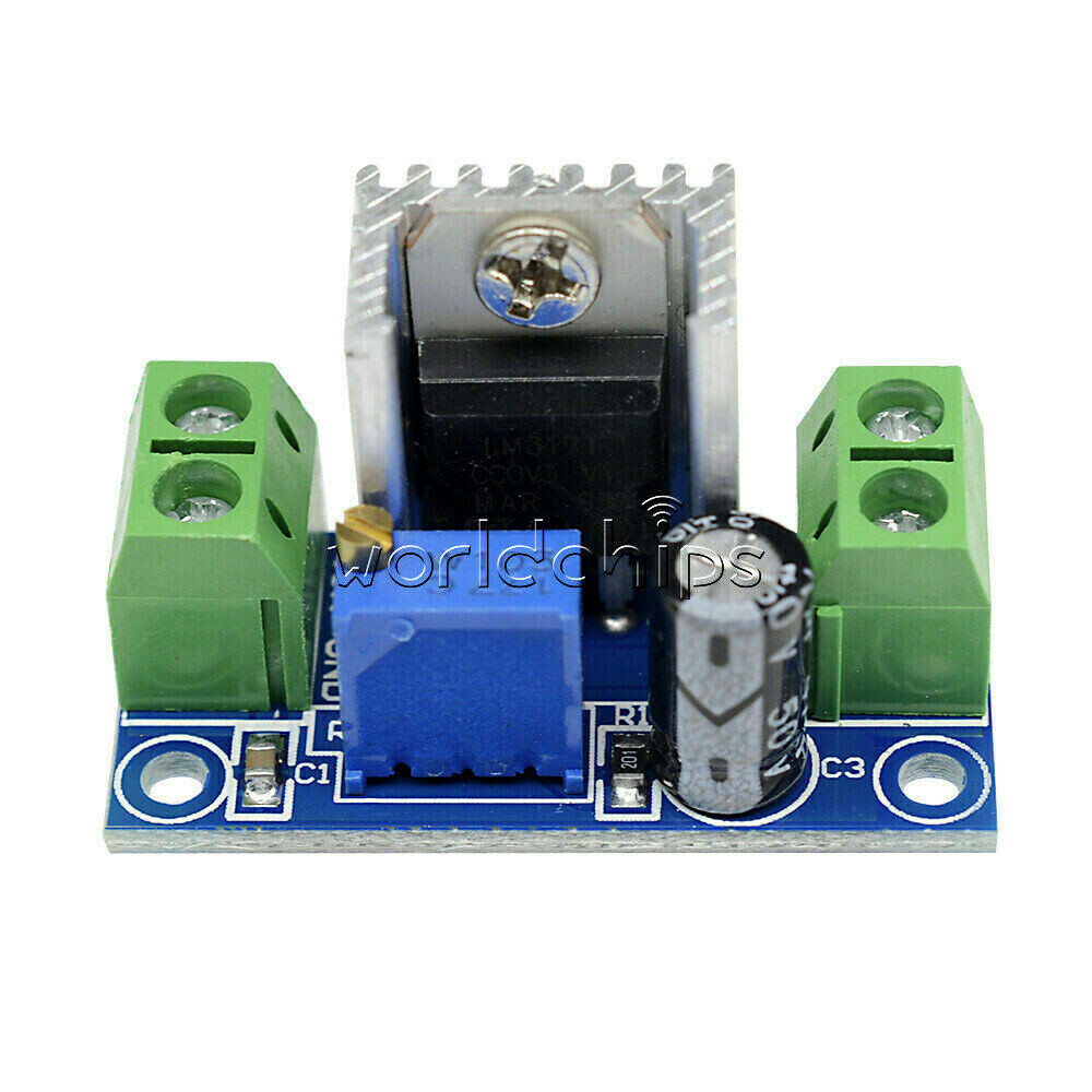 LED LM317 Speed Control Adjust Regulate Step down Buck Power Supply Module Kit