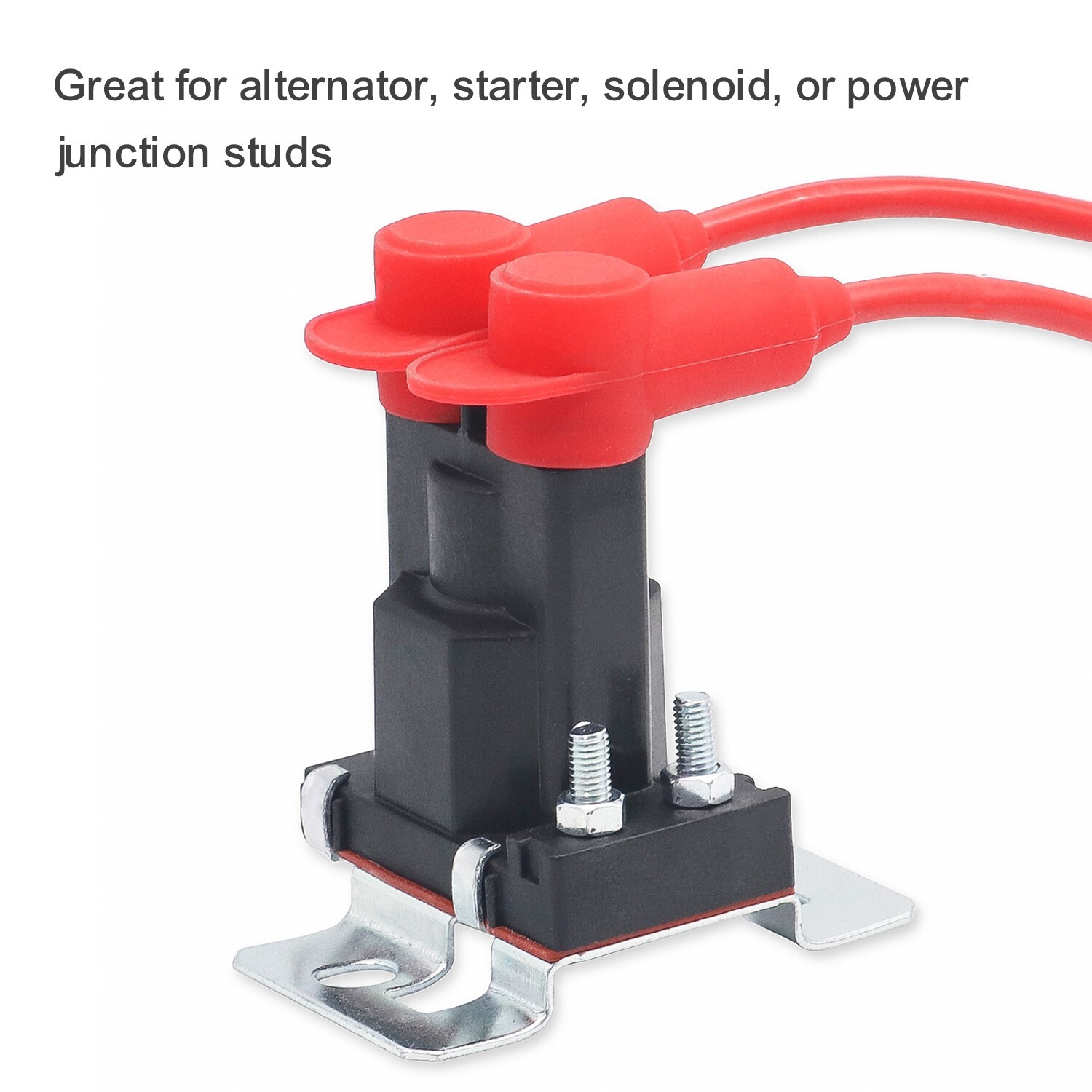 Recoil STC12-10 Silicone Terminal Covers for Alternator Battery Stud
