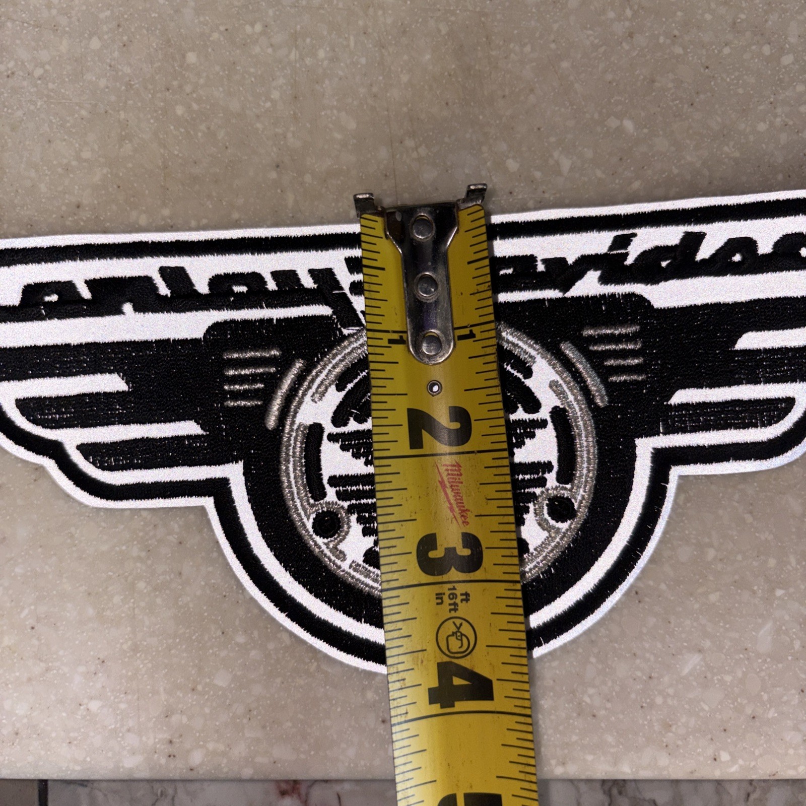 New Harley Davidson Old Style Horn Patch / Emblem