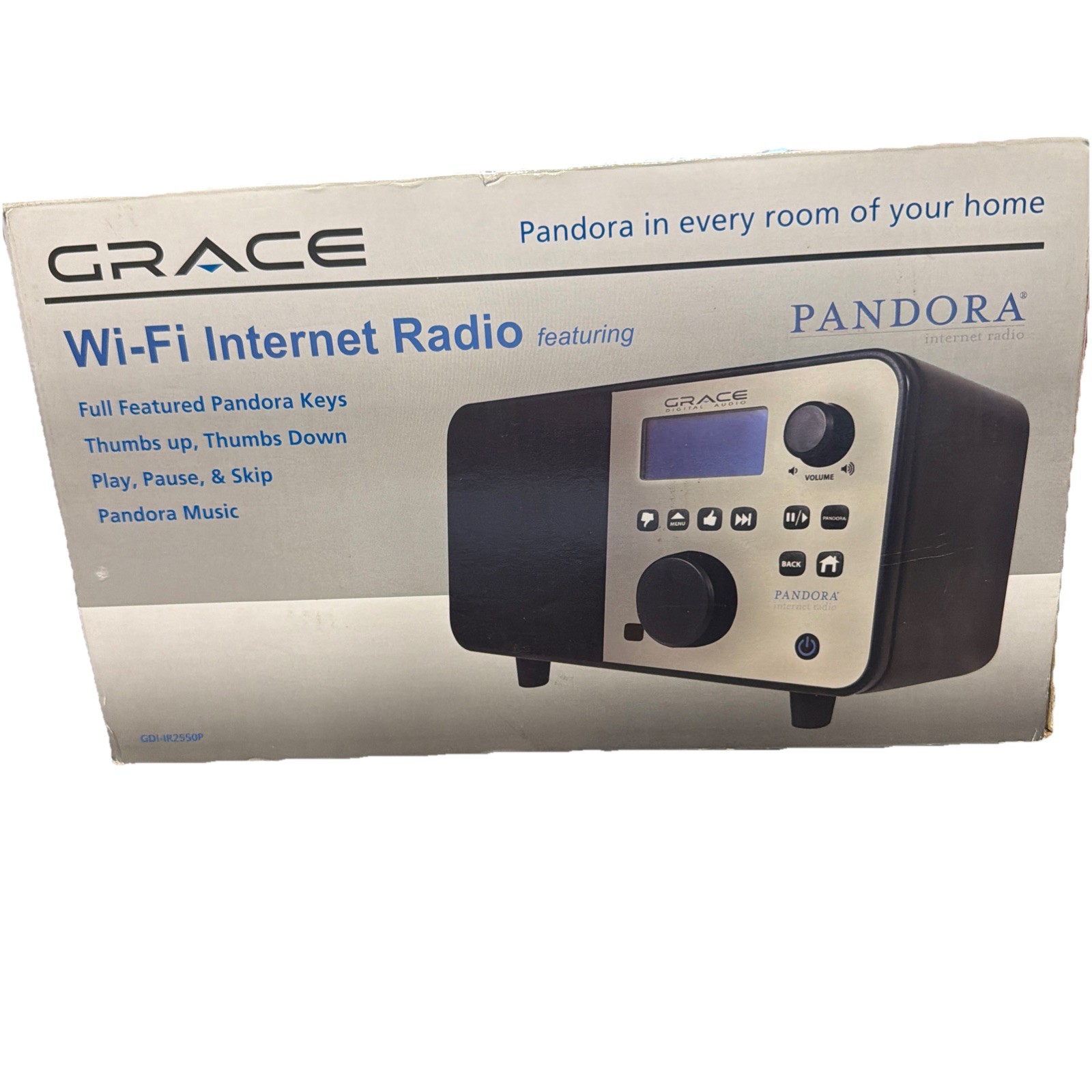 Grace Digital Pandora, Digital Audio, Gdi Ir25t0p