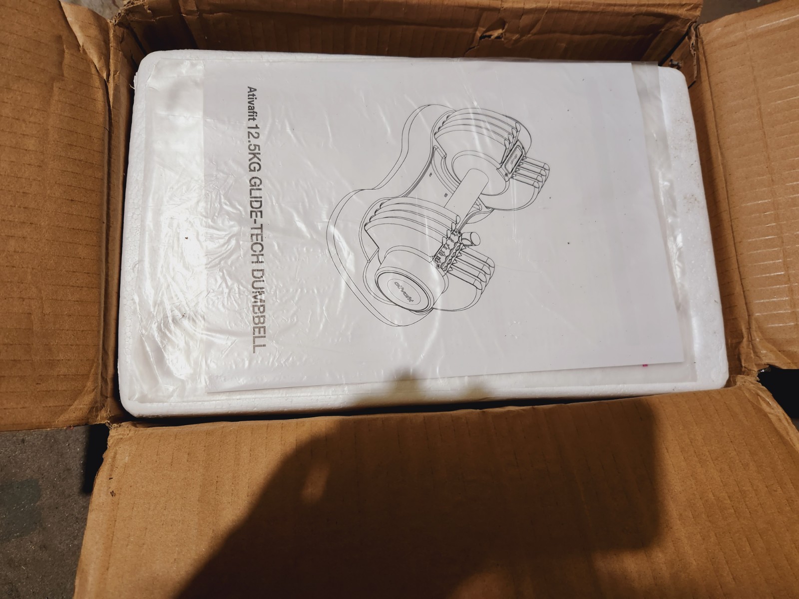 BNIB Ativafit 27.5 Glidetech Adjustable Single Dumbbell
