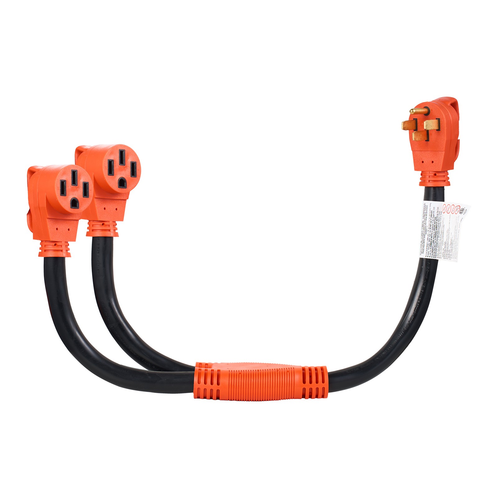 Uimoso Y Splitter Adapter Cord 50 Amp NEMA 14-50 4 Prong 240V for RV and EV